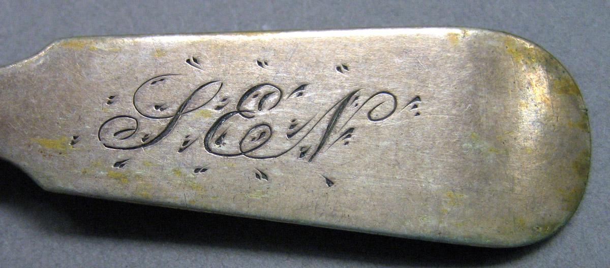1962.0240.851 Salt spoon engraving