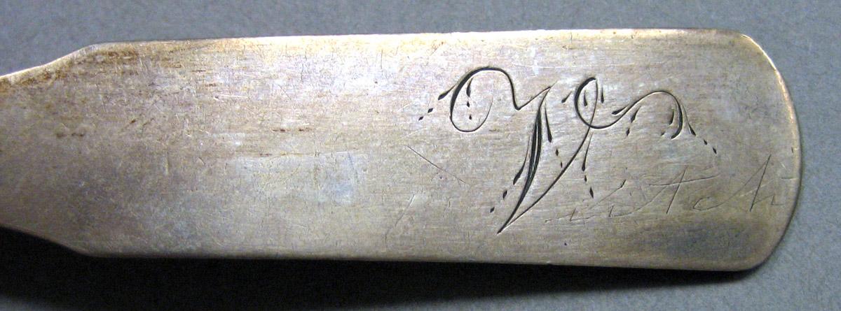 1962.0240.855 Salt spoon  engraving