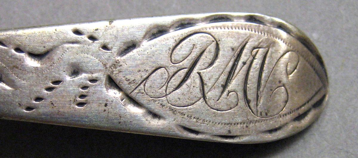 1962.0240.856.002 Salt spoon engraving