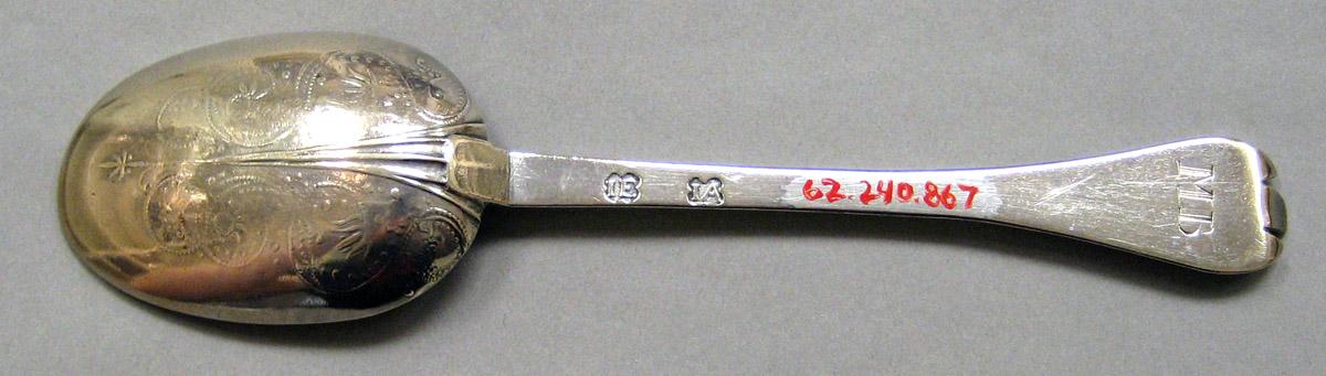 1962.0240.867 Silver Spoon underside