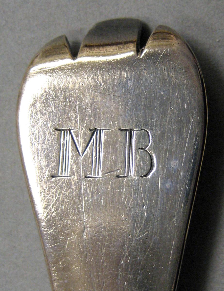 1962.0240.867 Silver Spoon engraving