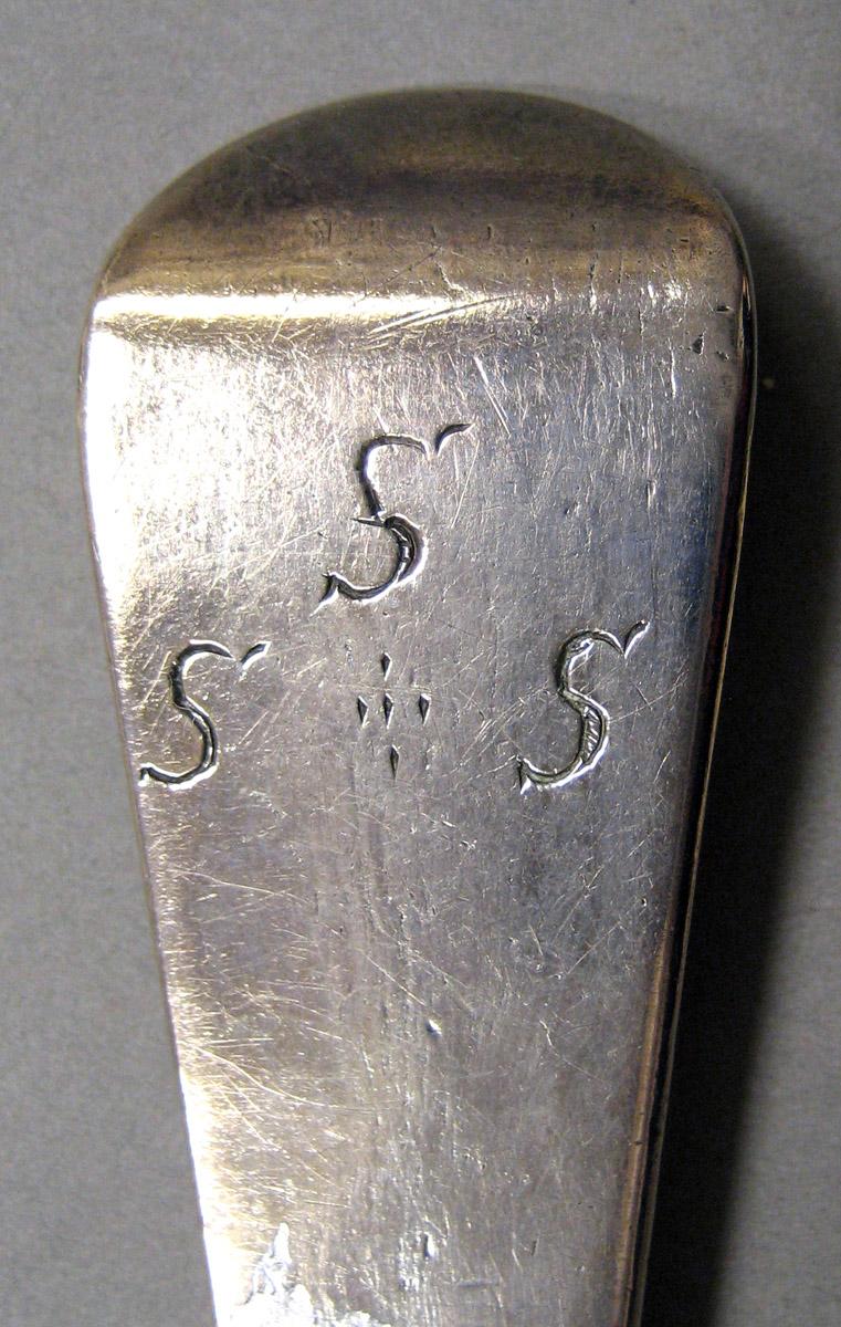 1962.0240.870 Silver Spoon engraving