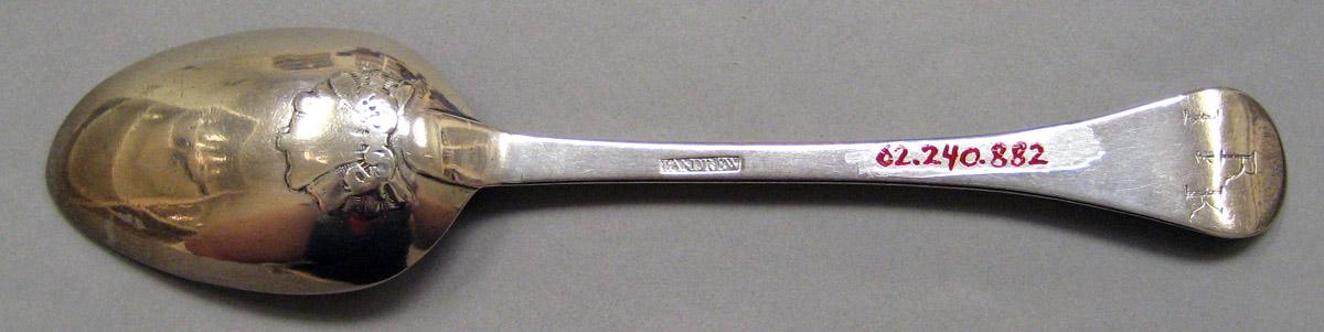 1962.0240.882 Silver Spoon underside