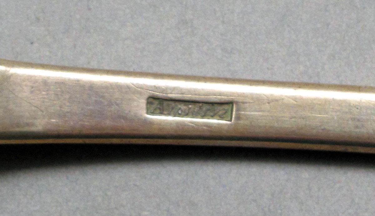 1962.0240.893 Silver Spoon mark