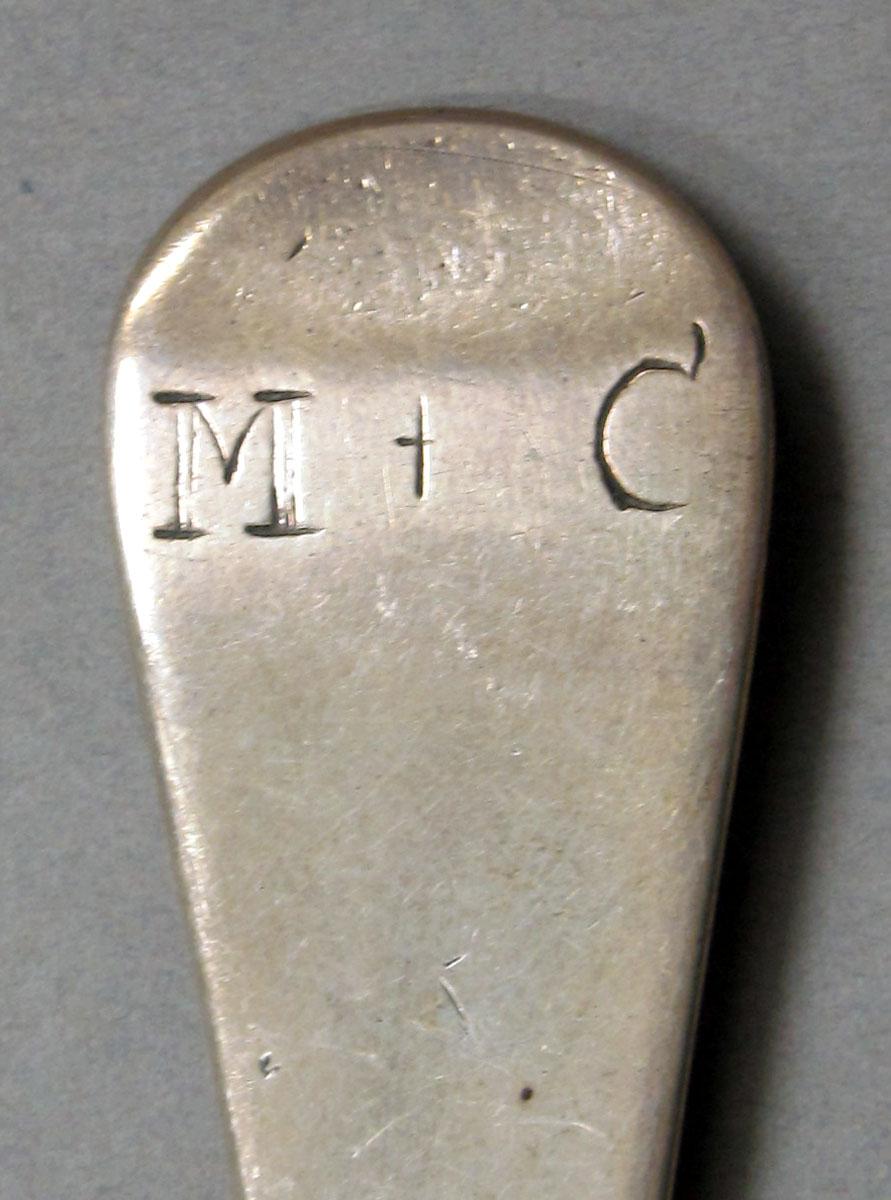 1962.0240.895 Silver Spoon engraving