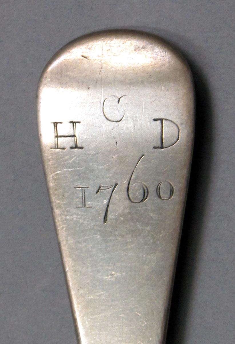 1962.0240.900 Silver Spoon engraving
