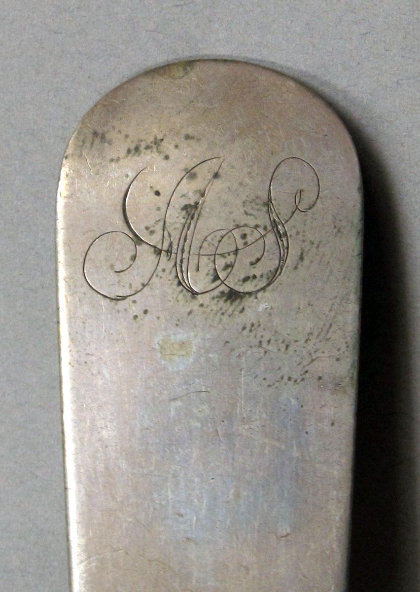 1962.0240.901 Silver Spoon engraving