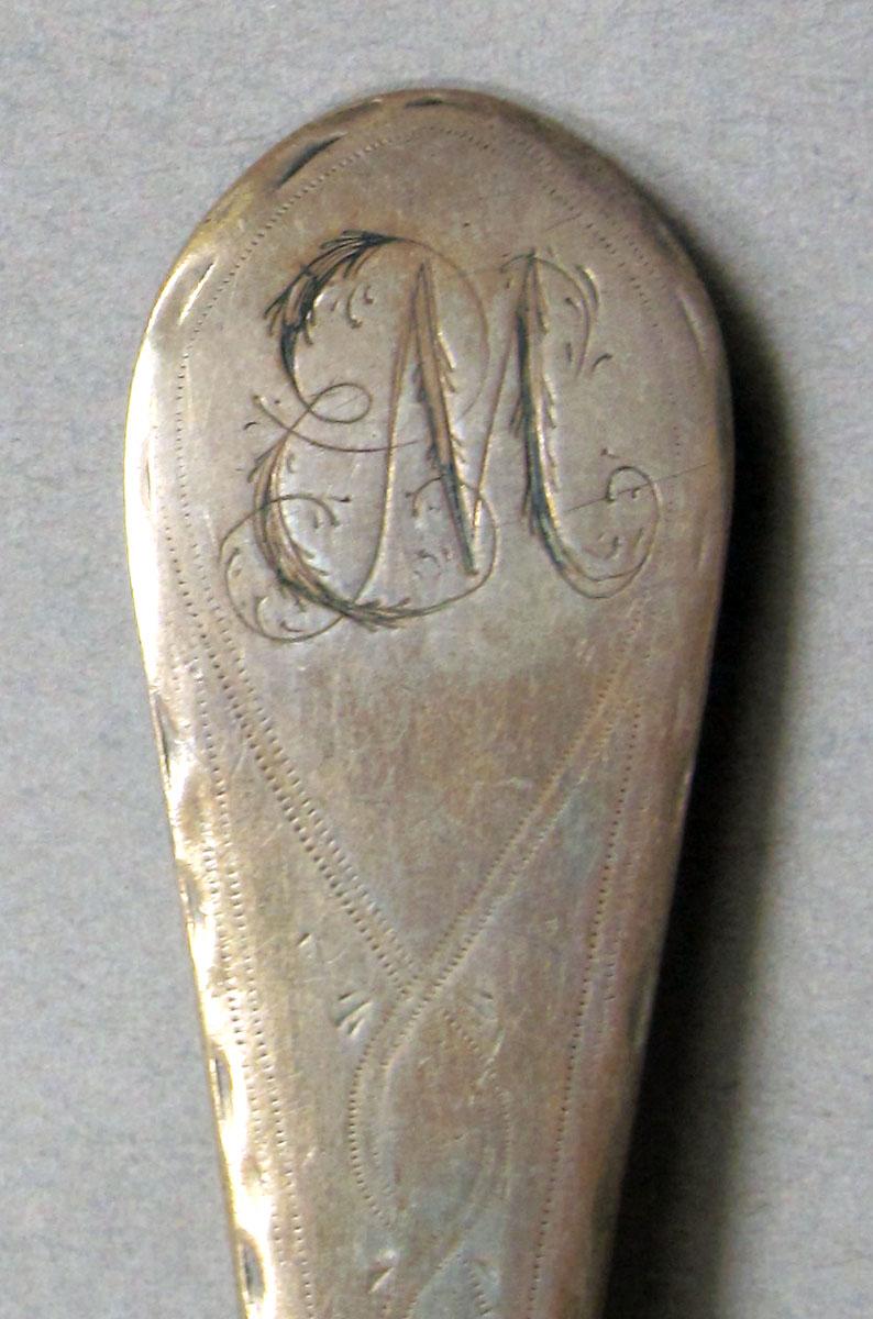 1962.0240.918 Silver Spoon engraving