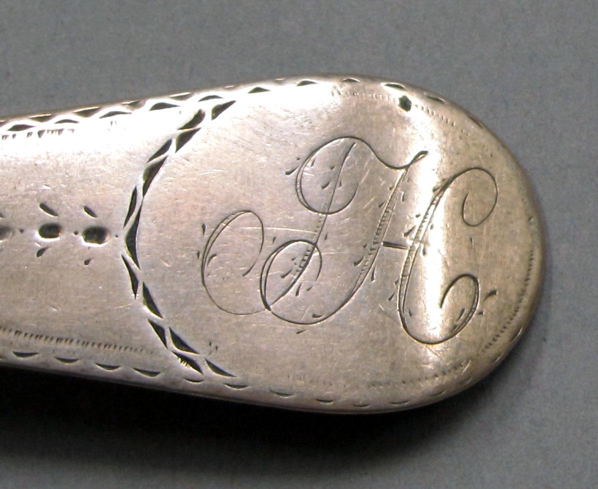 1962.0240.919 Silver Spoon engraving
