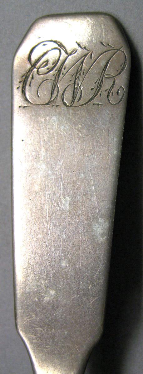 1962.0240.923 Silver Spoon engraving
