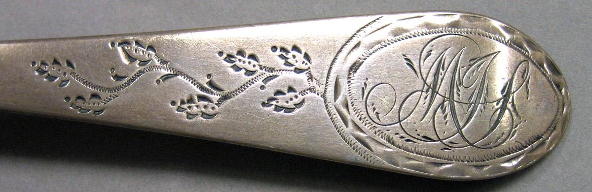 1962.0240.924 Silver Spoon engraving
