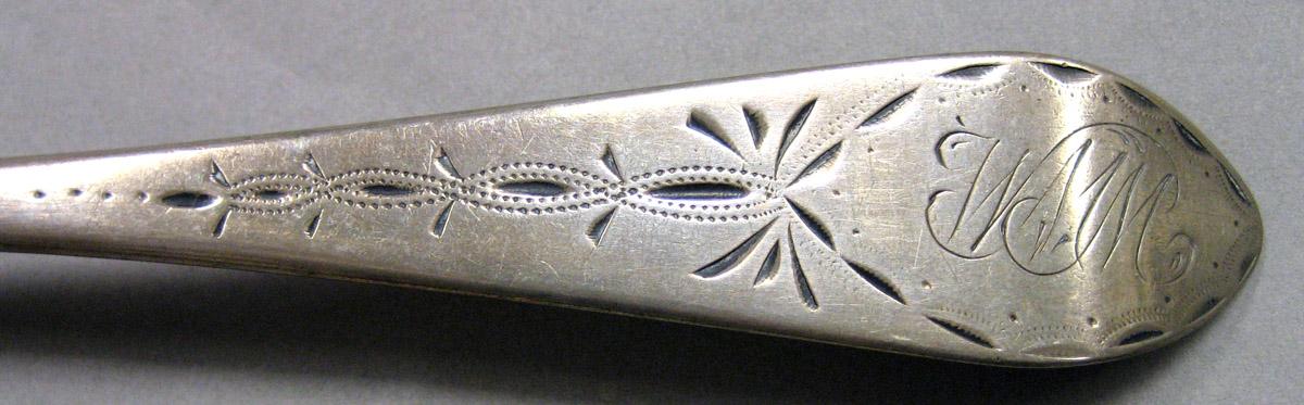 1962.0240.925 Silver Spoon engraving