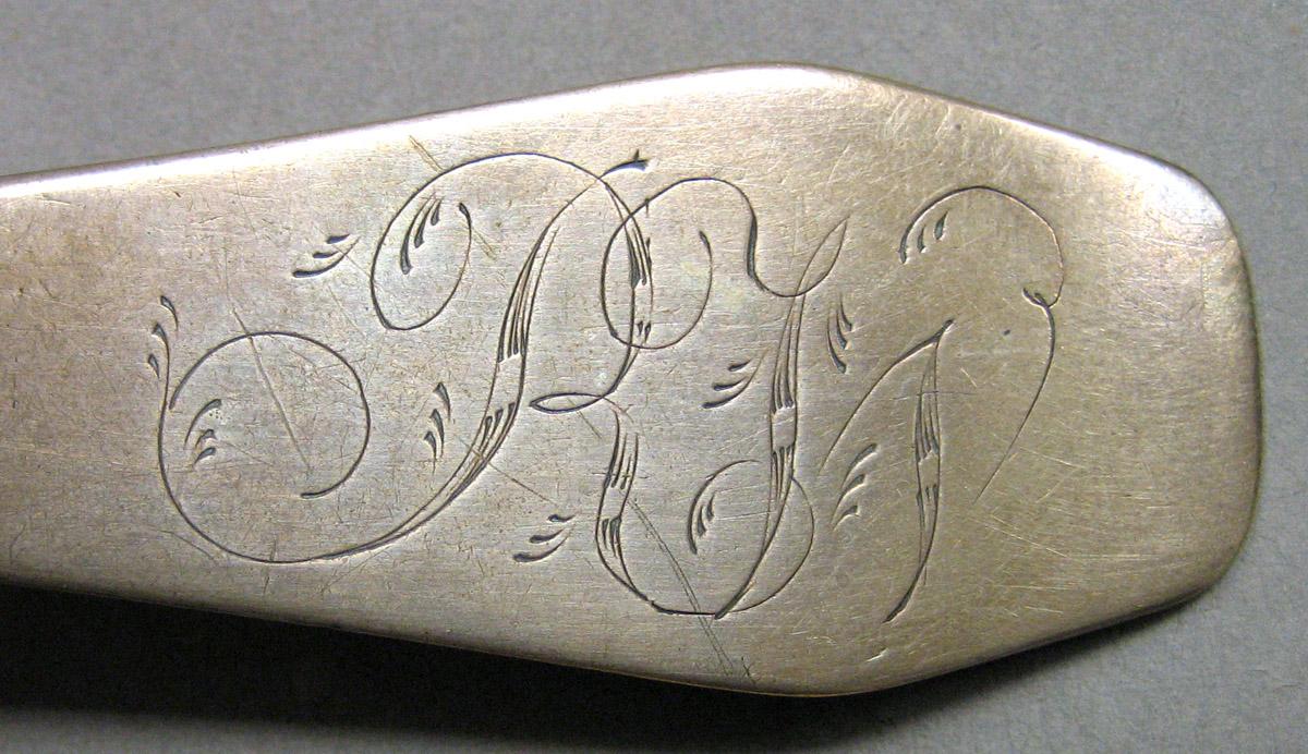 1962.0240.926 Silver Spoon engraving