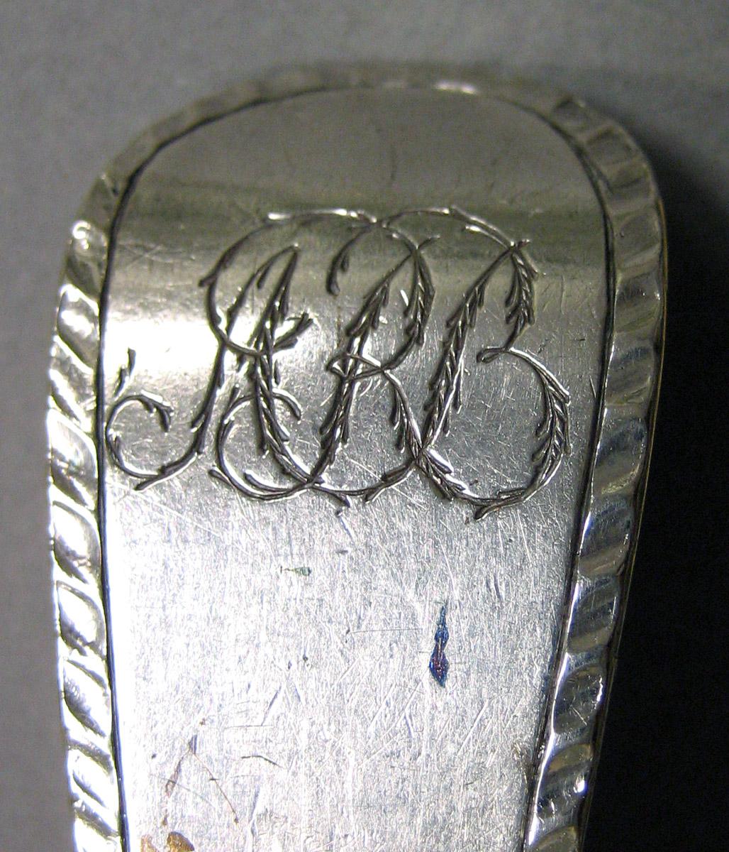 1962.0240.928 Silver Spoon engraving