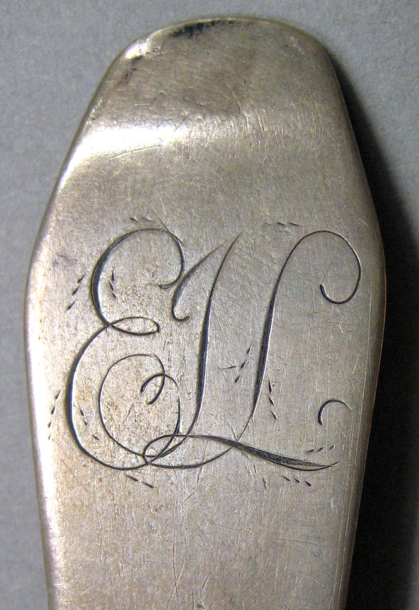 1962.0240.929 Silver Spoon engraving