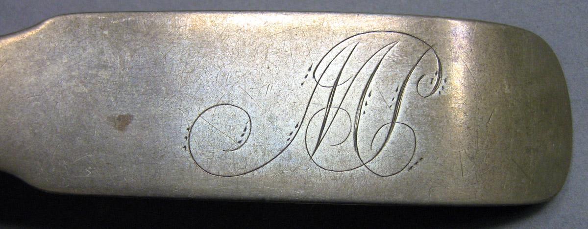 1962.0240.930 Silver Spoon engraving