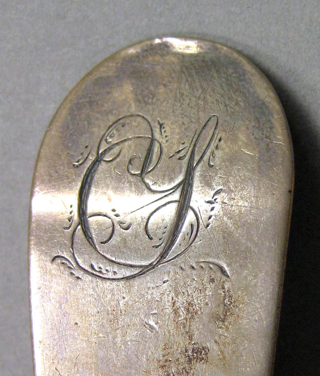 1962.0240.931 Silver Spoon engraving
