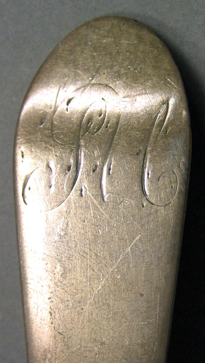 1962.0240.936 Silver Spoon engraving