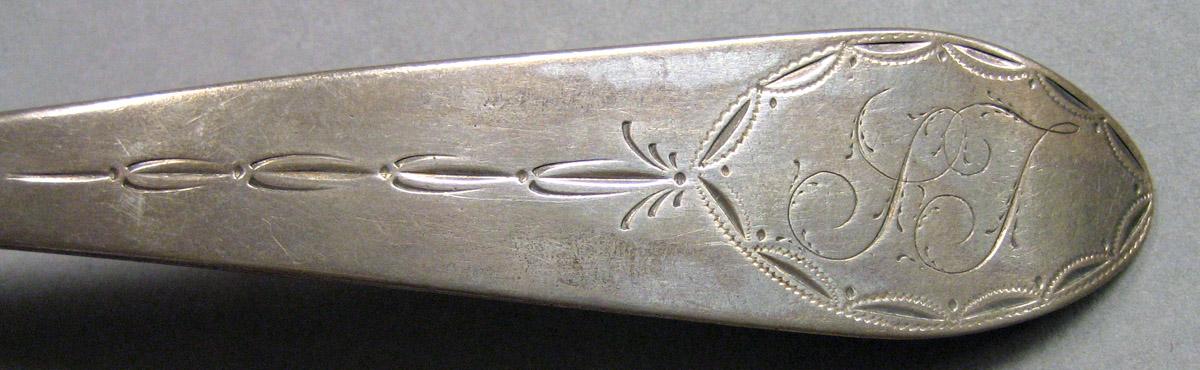 1962.0240.937 Silver Spoon engraving