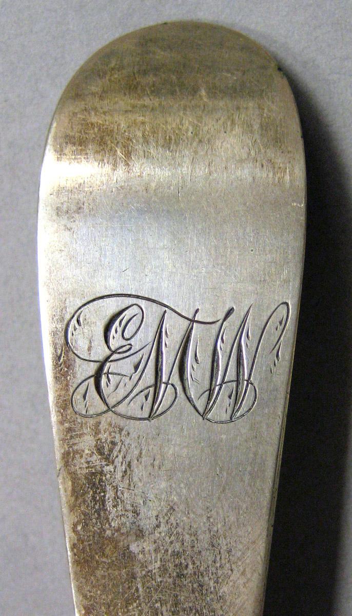 1962.0240.940 Silver Spoon engraving