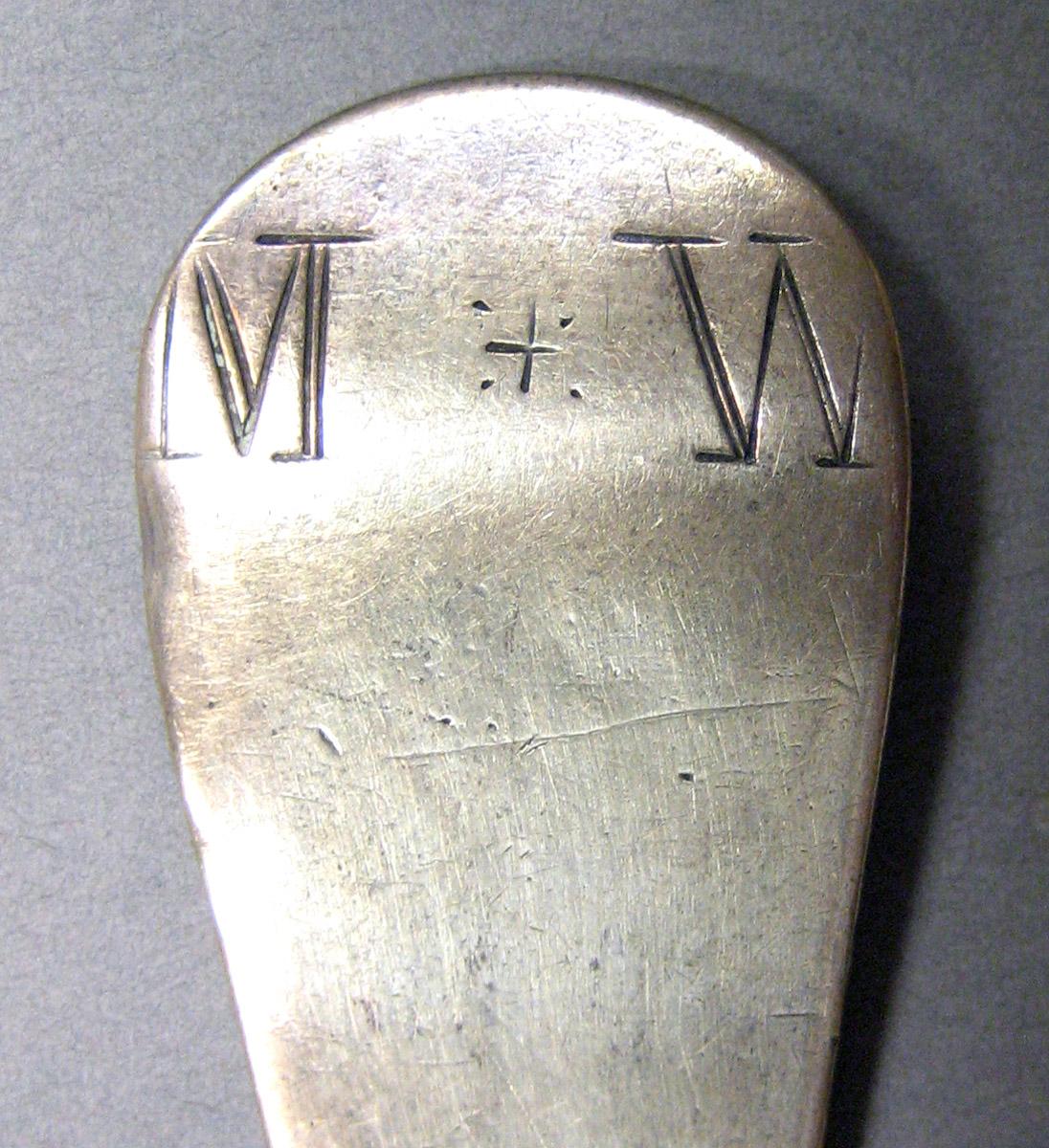 1962.0240.951 Silver Spoon engraving