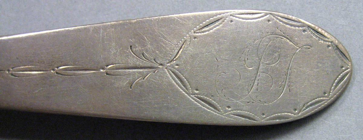 1962.0240.953 Silver Spoon engraving
