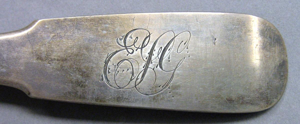 1962.0240.954 Silver Spoon engraving