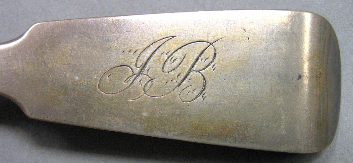 1962.0240.955 Silver Spoon engraving