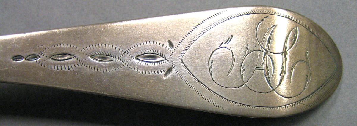 1962.0240.957 Silver Spoon engraving