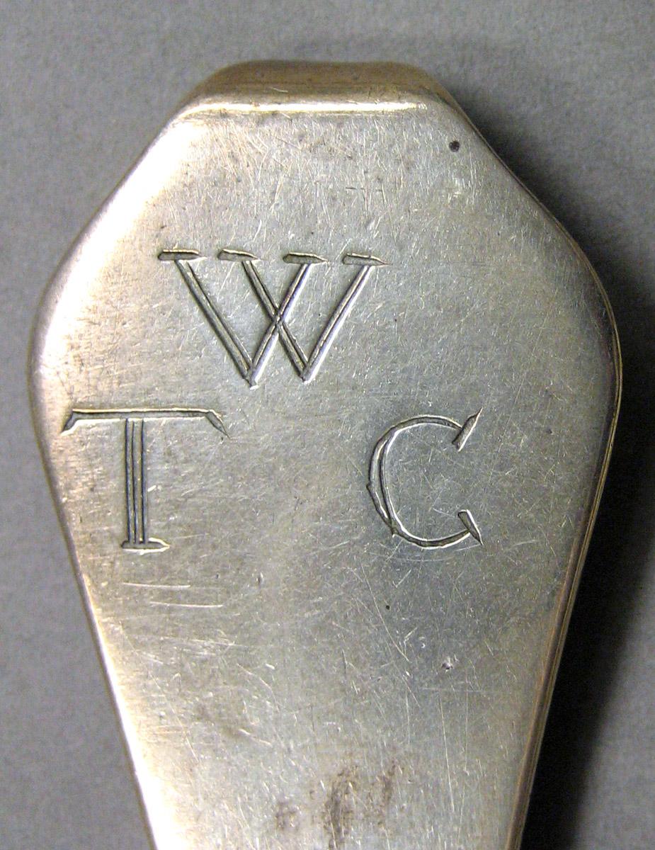1962.0240.958 Silver Spoon engraving