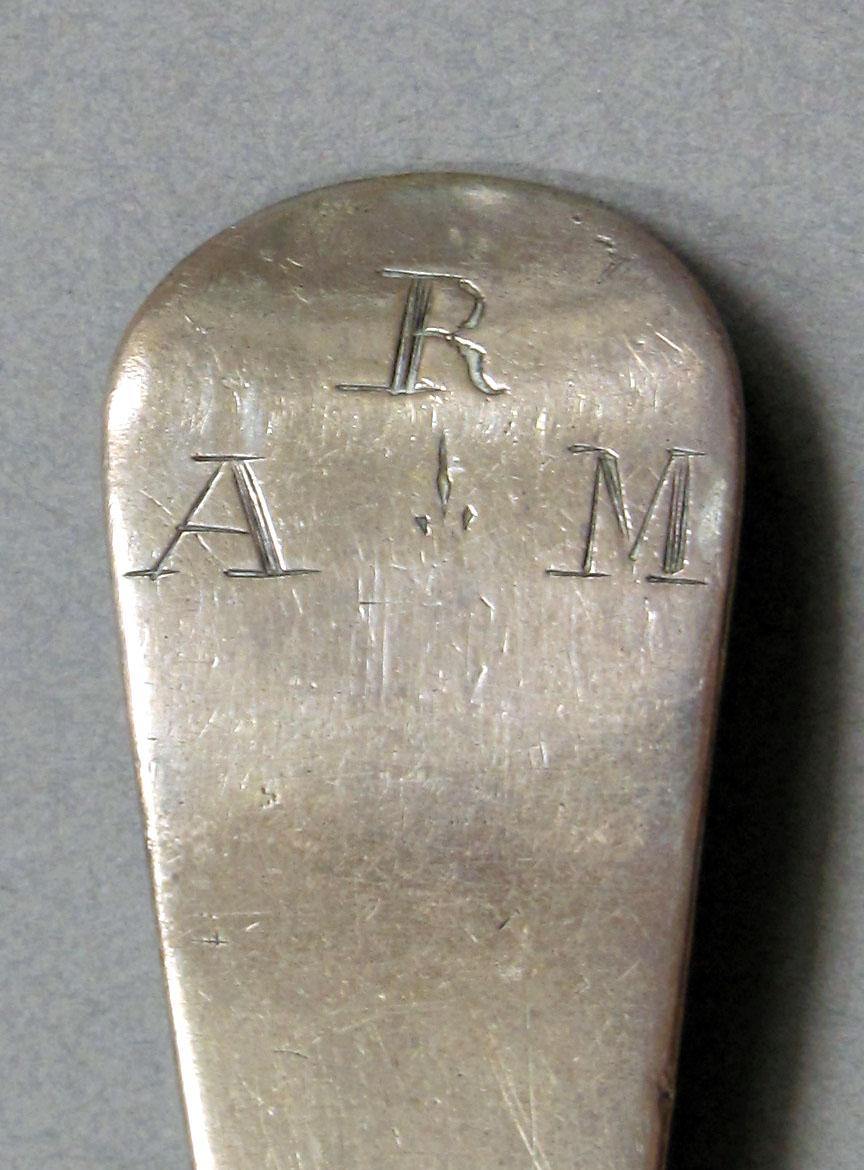 1962.0240.959 Silver Spoon engraving