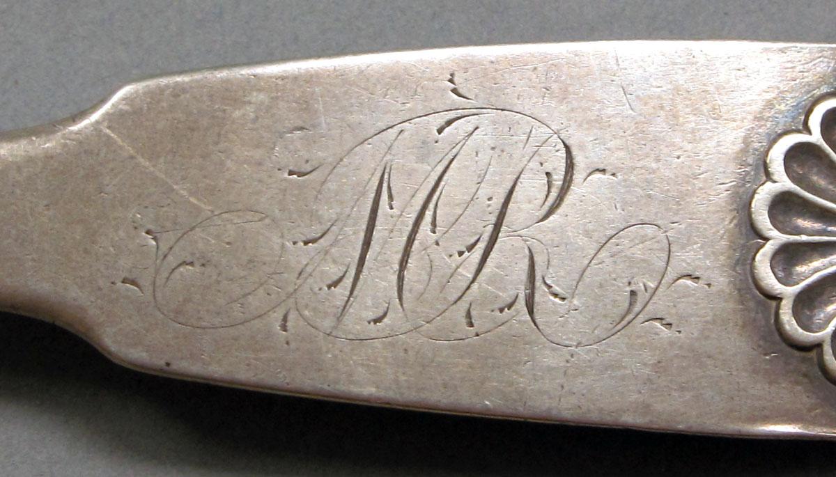 1962.0240.966 Silver Spoon engraving