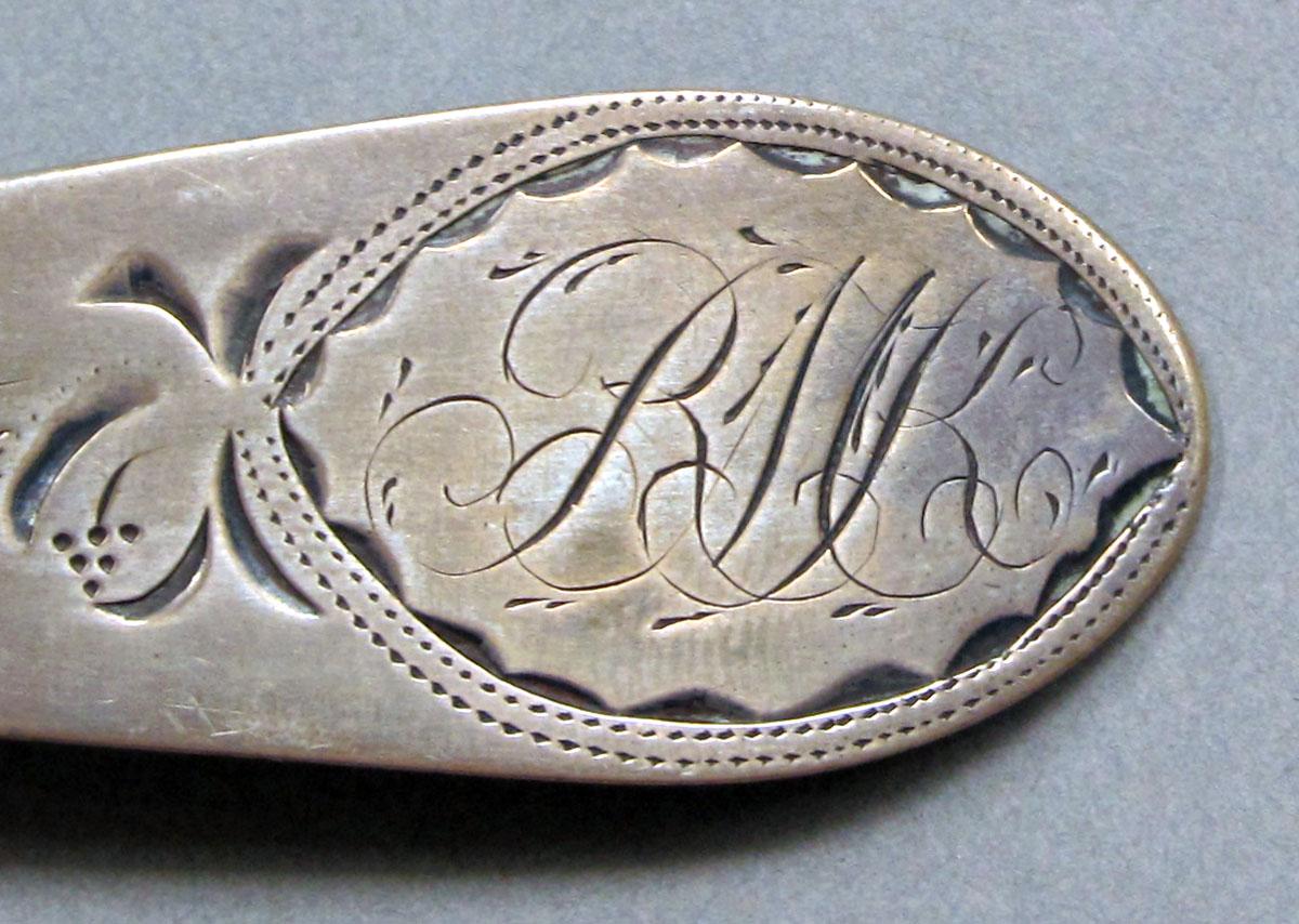 1962.0240.967 Silver Spoon engraving