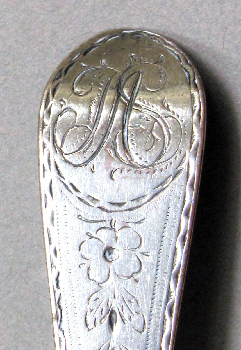 1962.0240.968 Silver Spoon engraving