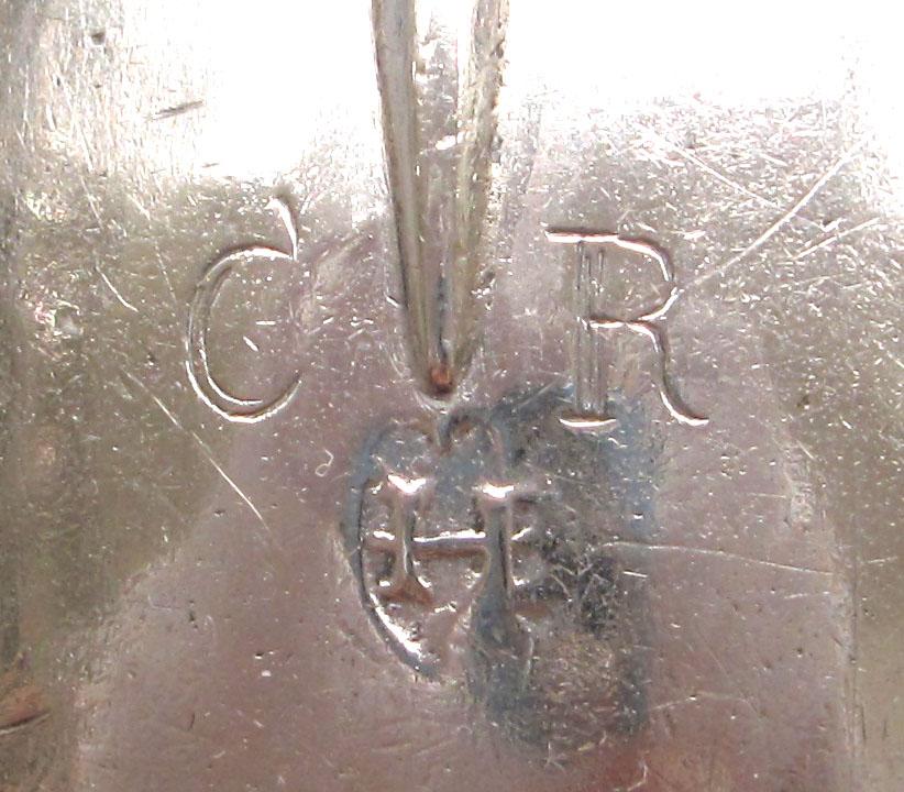 1962.0240.971 Silver Spoon engraving and mark