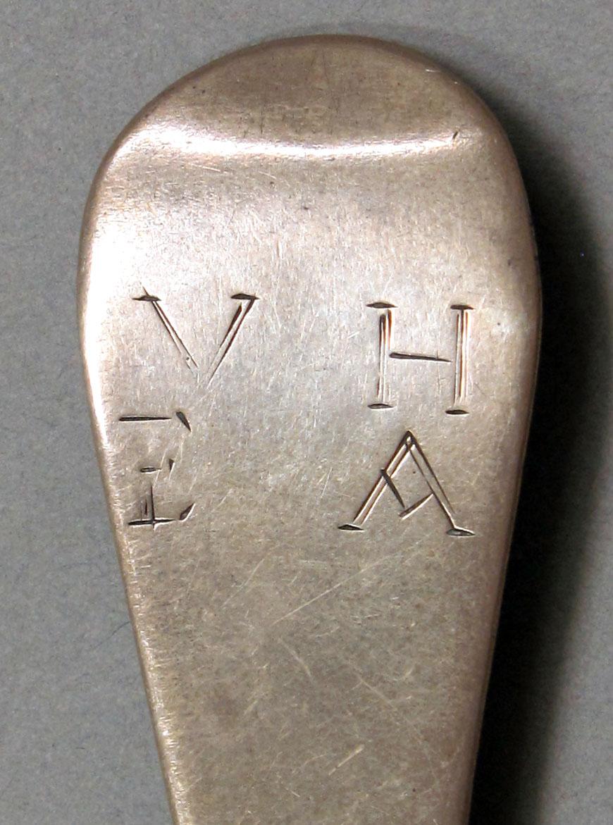 1962.0240.972 Silver Spoon engraving