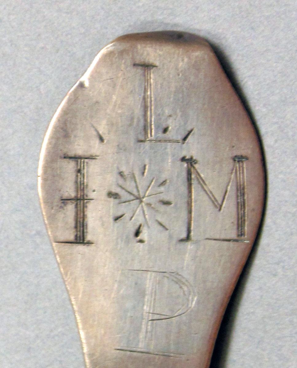 1962.0240.975 Silver Spoon engraving
