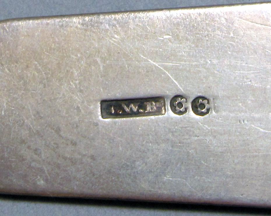 1962.0240.976 Silver Spoon mark