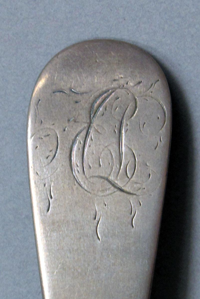 1962.0240.981 Silver Spoon engraving