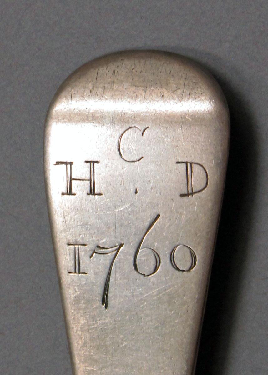 1962.0240.990 Silver Spoon engraving