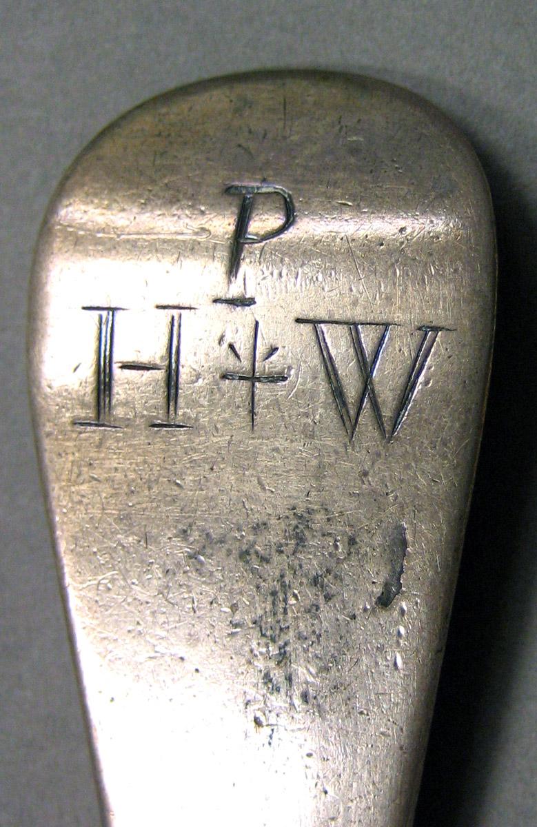 1962.0240.998 Silver Spoon engraving underside