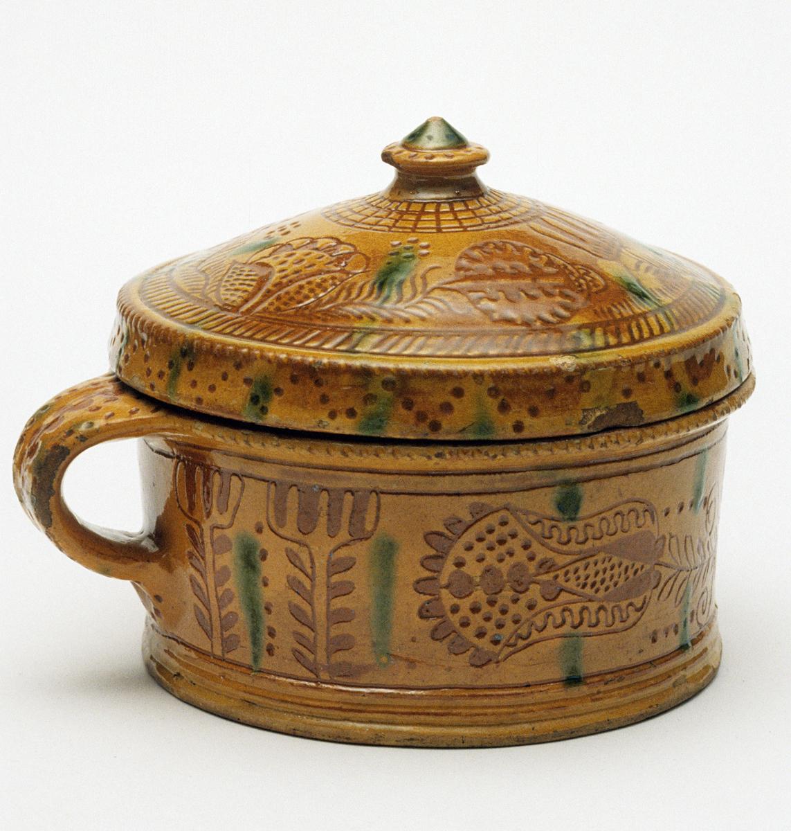 1962.0515 A, B Bowl and Cover