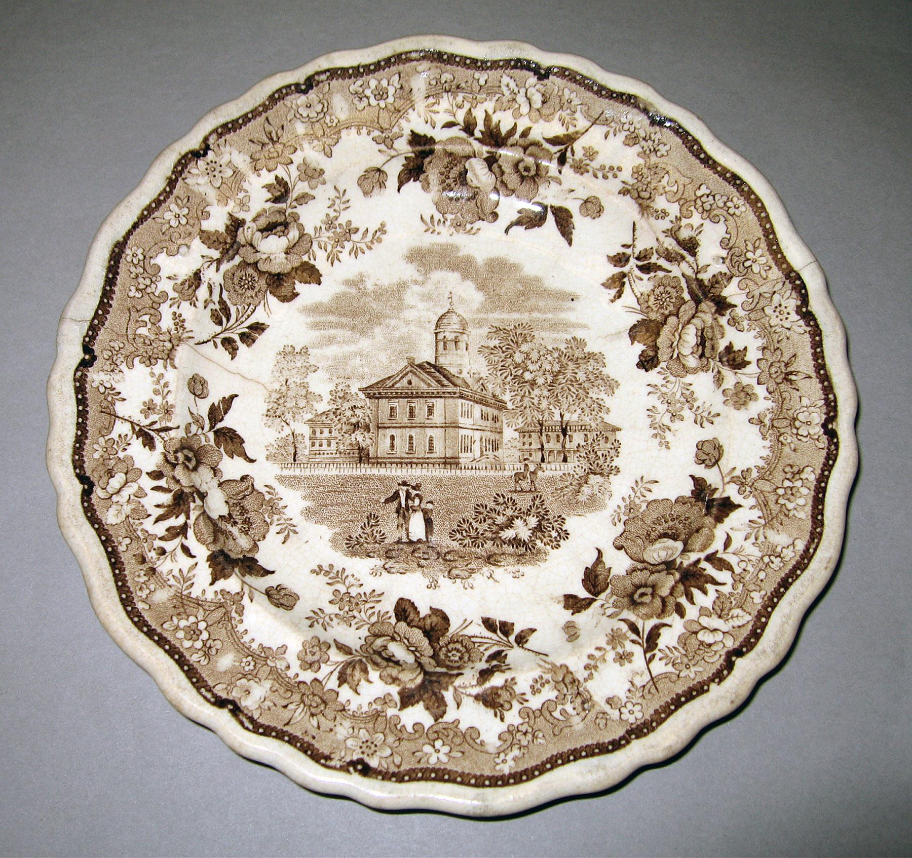 1962.0523.002 Jacksons Earthenware Plate