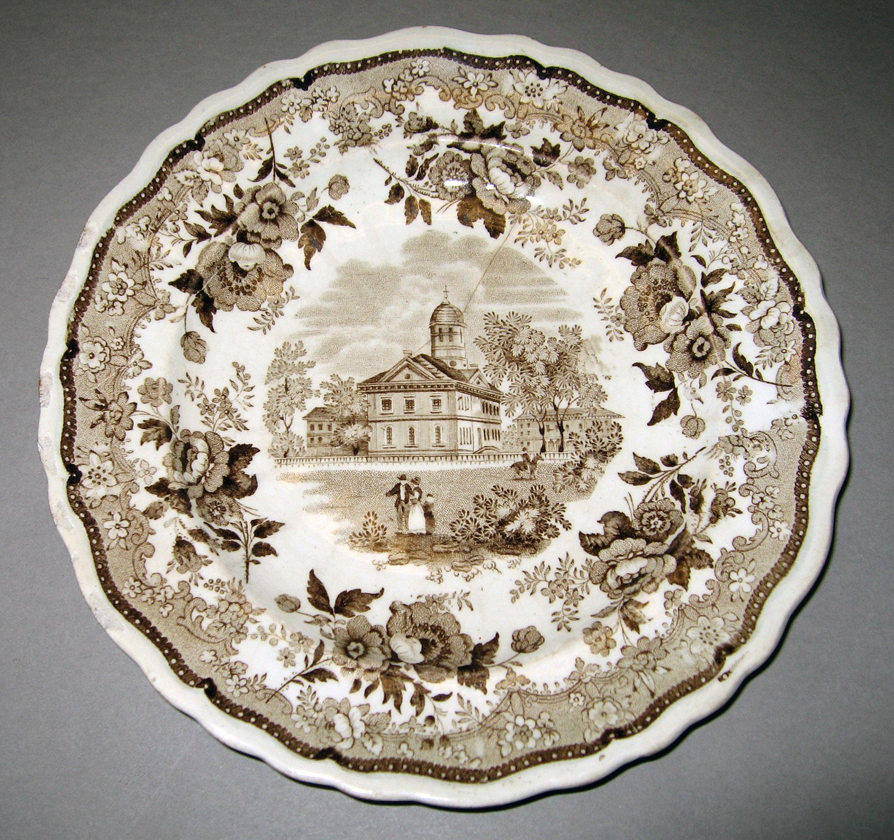 1962.0523.003 Jacksons Earthenware Plate