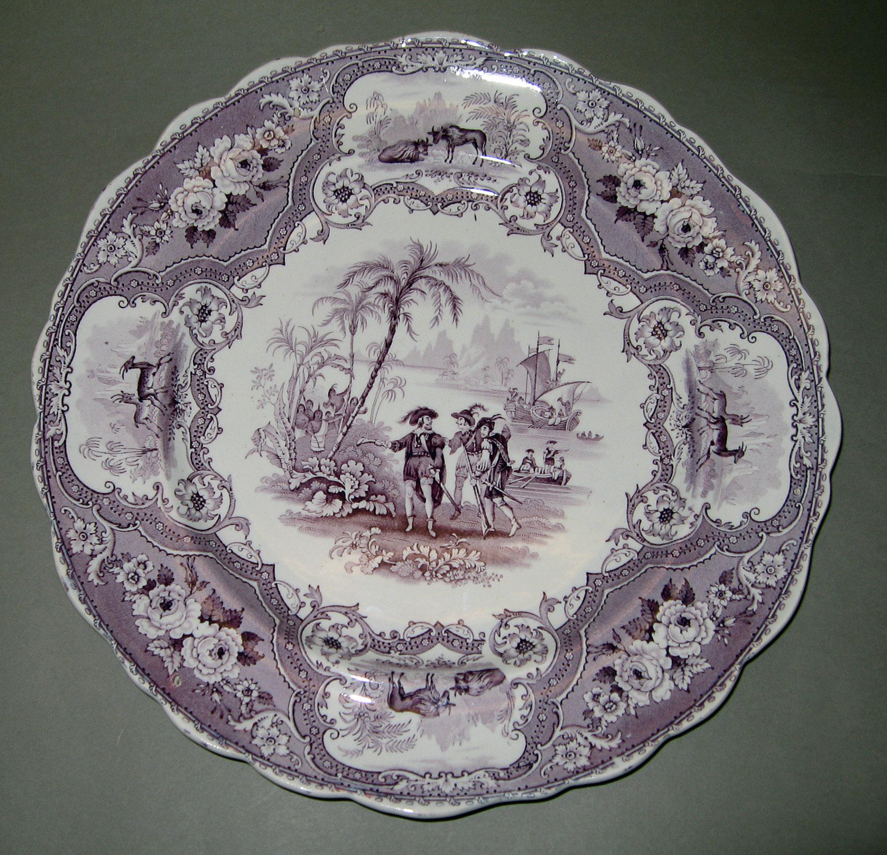 1962.0524.001 Earthenware plate