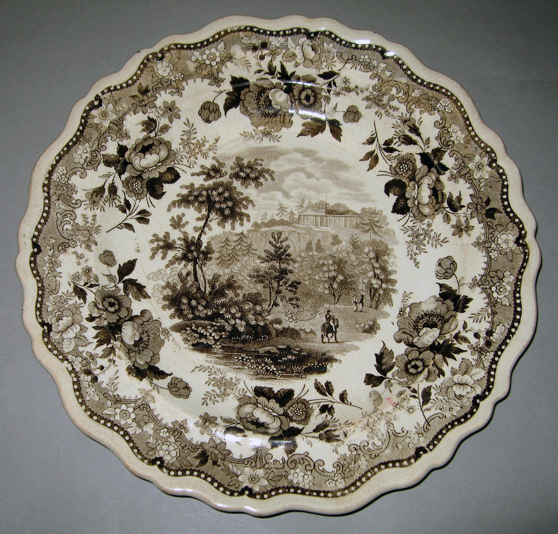 1962.0526 Jacksons Earthenware Plate