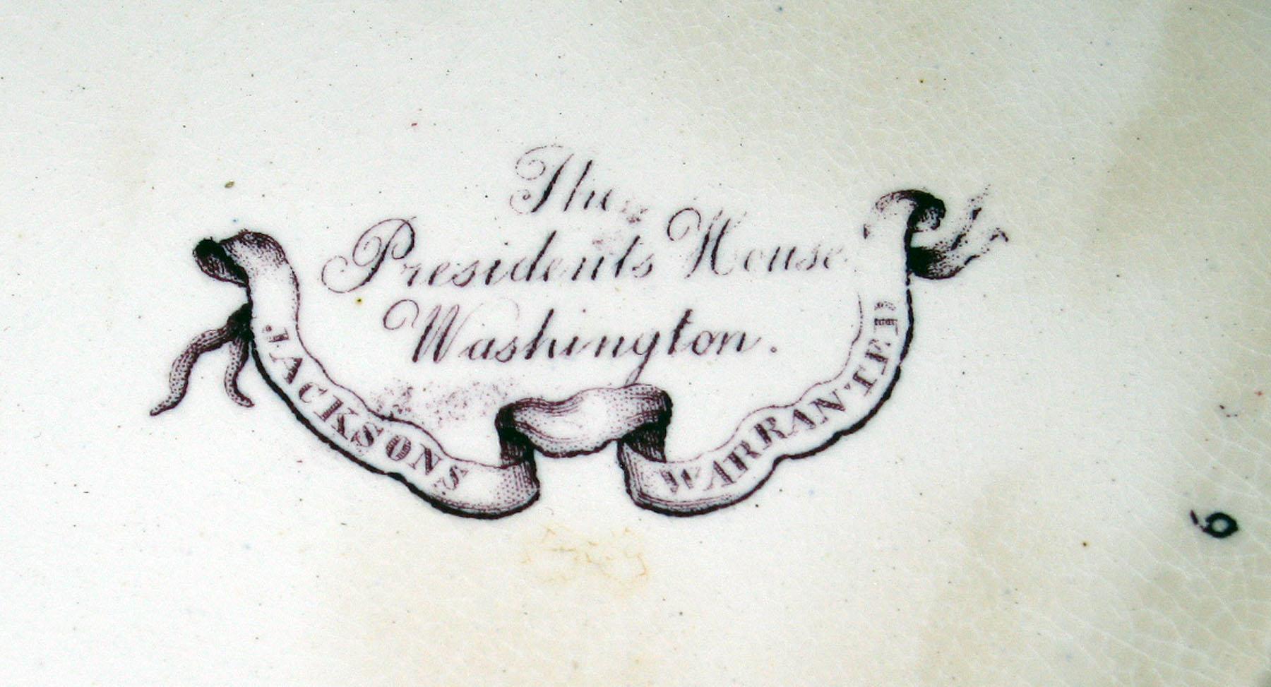 1962.0527 Earthenware plate, detail