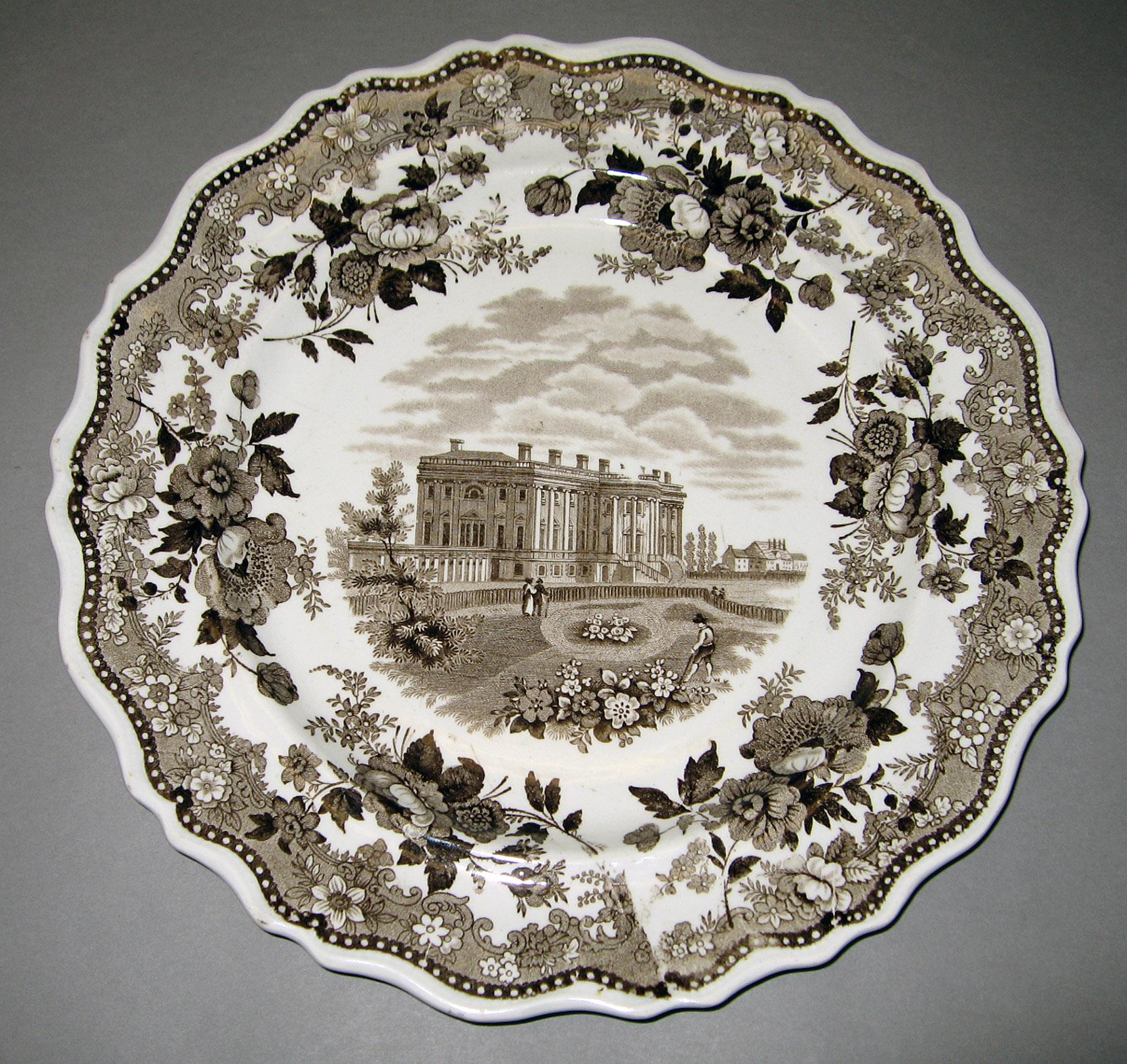 1962.0528 Jacksons Earthenware Plate