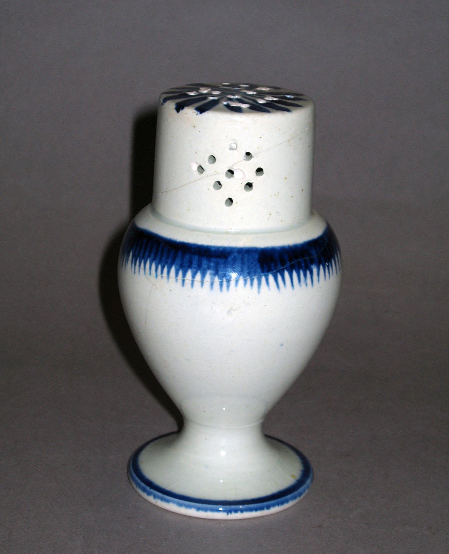1962.0541 Pearlware caster
