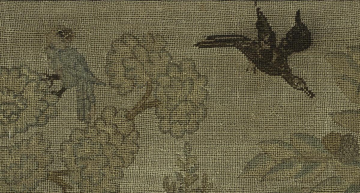 1962.0586 A Needlework Picture, Detail 4